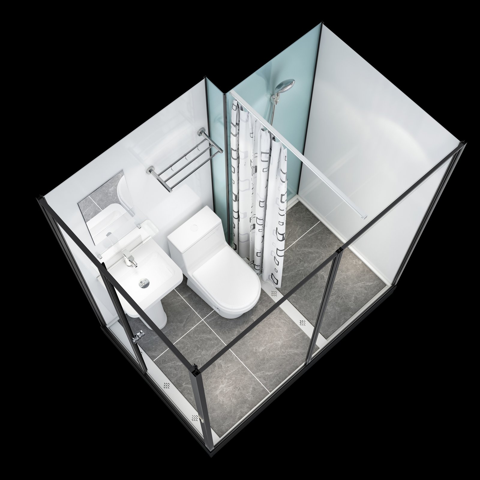 简美6610俯视图b